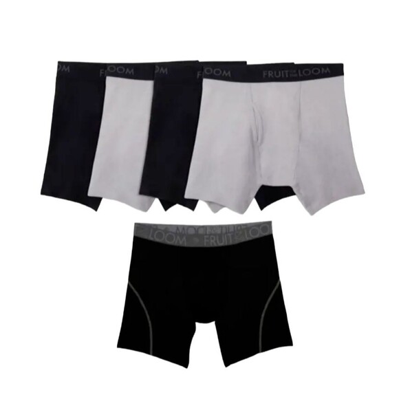 Fruit of the Loom Select  Mens S  NWT  Breathable Mesh Boxer Brief 4pk - BONUS - Picture 2 of 2